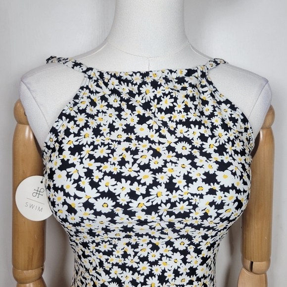 Downeast Cape Elizabeth Sunflower Swimsuit Size Small - Picture 3 of 11